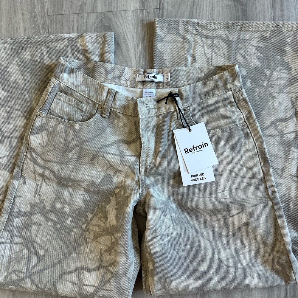 Refrain Camouflage Pants